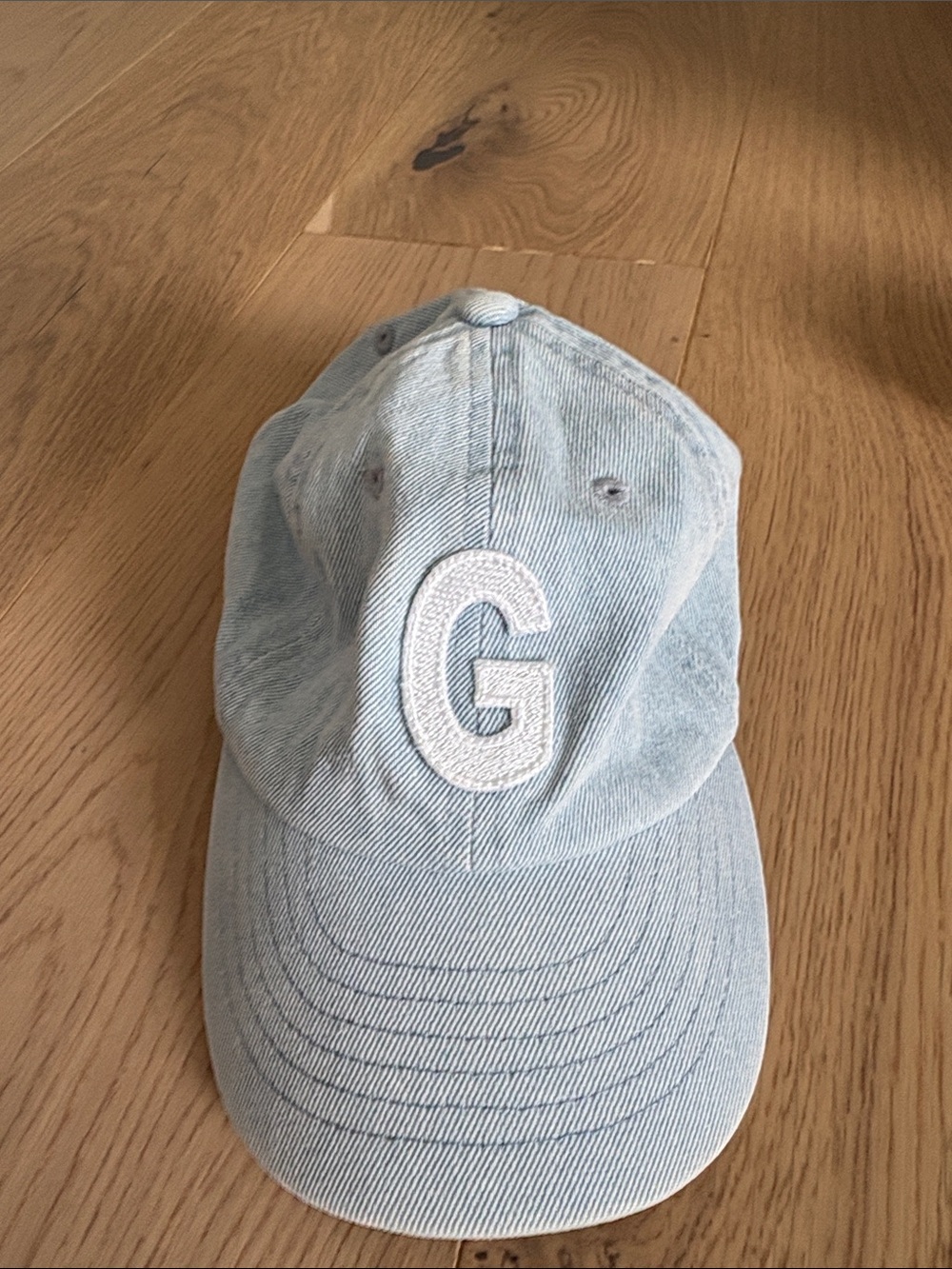 Reytoz Kids Light Blue Baseball Hat with 'G' Patch